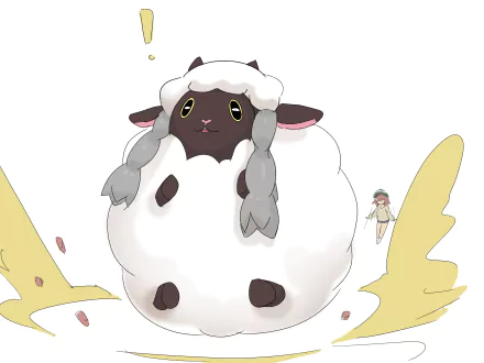 Pokemon Wooloo (Pokémon) video game Pokémon: Sword and Shield HD Desktop Wallpaper | Background Image