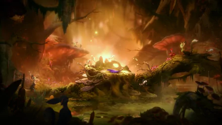 video game Ori and the Will of the Wisps HD Desktop Wallpaper | Background Image