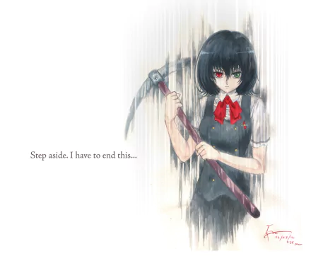 Mei Misaki heterochromia Anime Another HD Desktop Wallpaper | Background Image