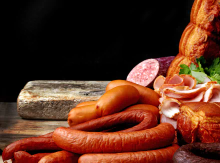 ham sausage food meat HD Desktop Wallpaper | Background Image