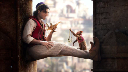 Mena Massoud movie Aladdin (2019) HD Desktop Wallpaper | Background Image
