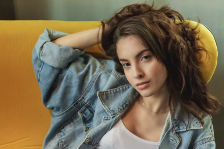 brunette woman model HD Desktop Wallpaper | Background Image