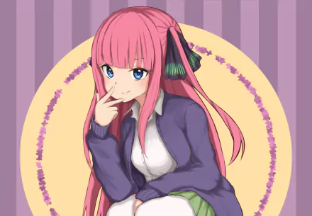 Nino Nakano Anime The Quintessential Quintuplets HD Desktop Wallpaper | Background Image