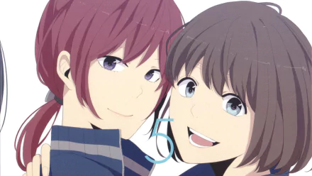 Honoka Tamarai Rena Kariu Anime ReLIFE HD Desktop Wallpaper | Background Image
