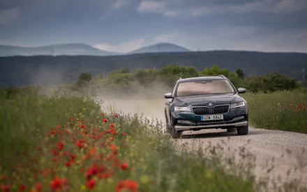 car Skoda vehicle Skoda Superb Scout HD Desktop Wallpaper | Background Image