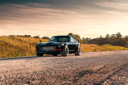 black car car Datsun vehicle Datsun 240Z HD Desktop Wallpaper | Background Image
