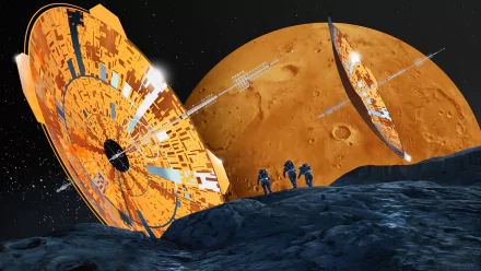 antenna planet Sci Fi astronaut HD Desktop Wallpaper | Background Image