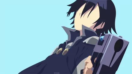 Satou (Death March Kara Hajimaru Isekai Kyousoukyoku) Anime Death March to the Parallel World Rhapsody HD Desktop Wallpaper | Background Image