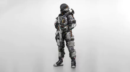 weapon soldier Sci Fi astronaut HD Desktop Wallpaper | Background Image