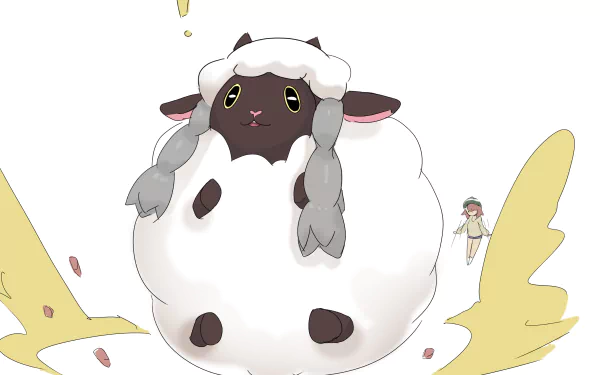 Pokemon Wooloo (Pokémon) video game Pokémon: Sword and Shield HD Desktop Wallpaper | Background Image