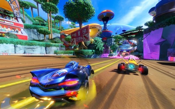 Video Game Team Sonic Racing HD Wallpaper | Background Image