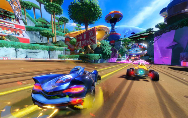 video game Team Sonic Racing HD Desktop Wallpaper | Background Image
