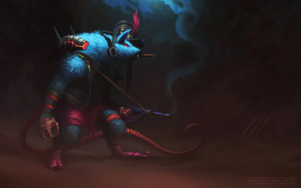 weapon warrior rat fantasy creature fantasy warrior HD Desktop Wallpaper | Background Image