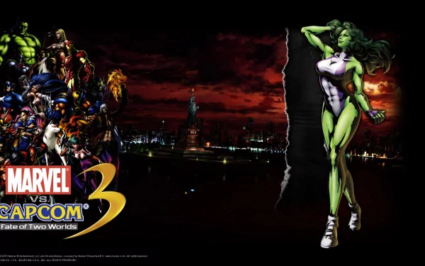 Amaterasu Wolverine Iron Man Hulk Captain America Marvel vs. Capcom video game Marvel vs. Capcom 3: Fate of Two Worlds HD Desktop Wallpaper | Background Image