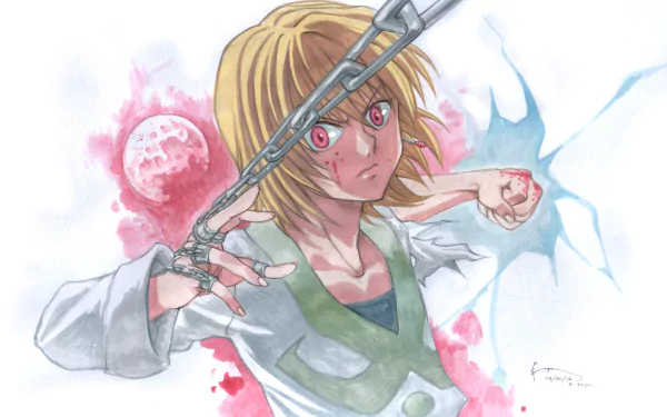 Kurapika (Hunter × Hunter) Anime Hunter x Hunter HD Desktop Wallpaper | Background Image