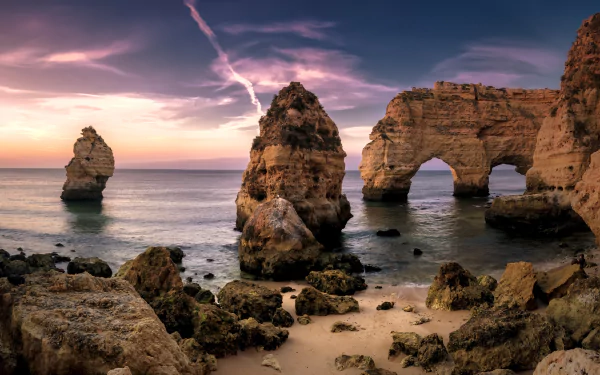 nature coast arch HD Desktop Wallpaper | Background Image