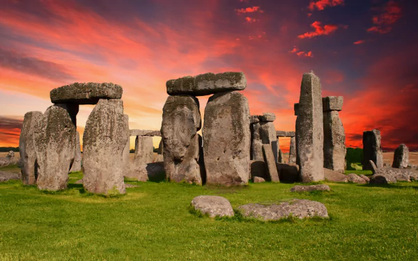 man made Stonehenge HD Desktop Wallpaper | Background Image