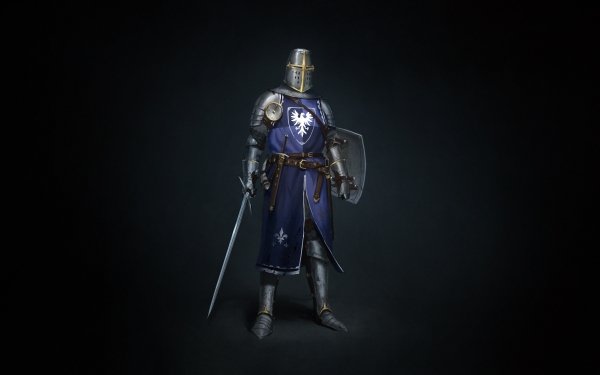 Fantasy Knight Armor Sword Warrior HD Wallpaper | Background Image