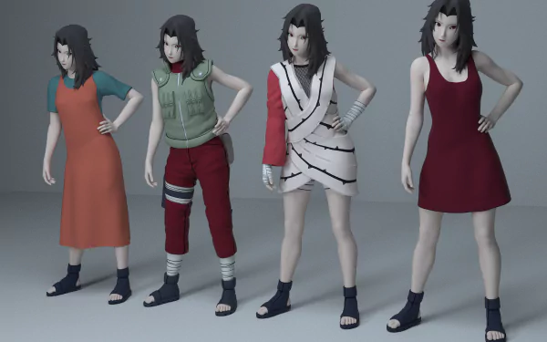 Kurenai Yūhi Anime Naruto HD Desktop Wallpaper | Background Image