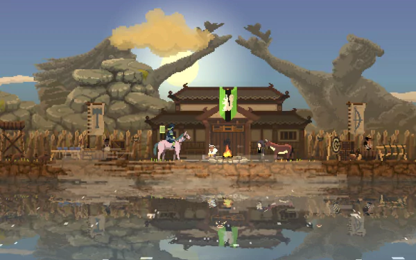 video game Kingdom: Two Crowns HD Desktop Wallpaper | Background Image