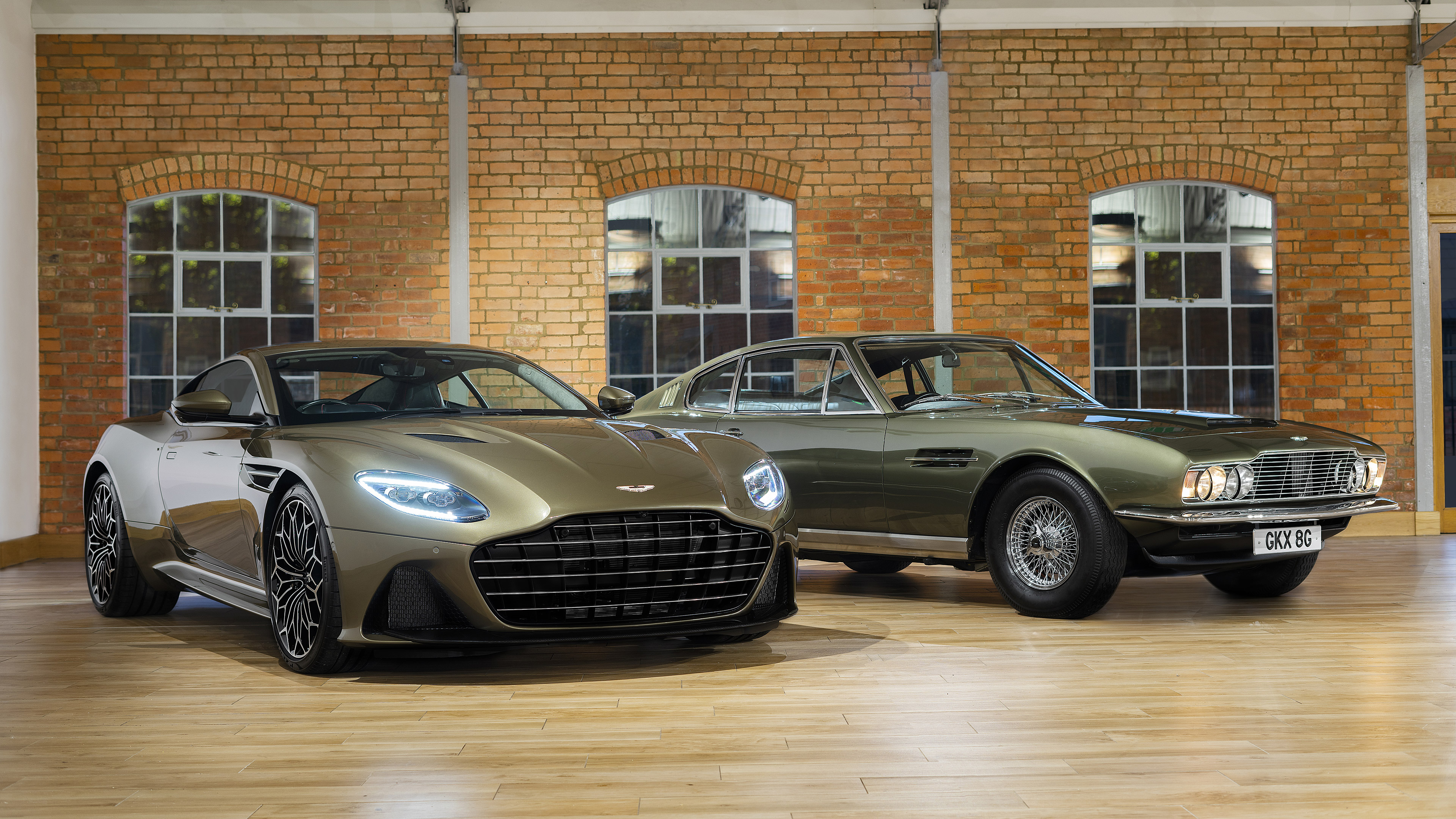 2019 Aston Martin DBS Superleggera OHMSS Edition & 1969 Aston Martin DBS