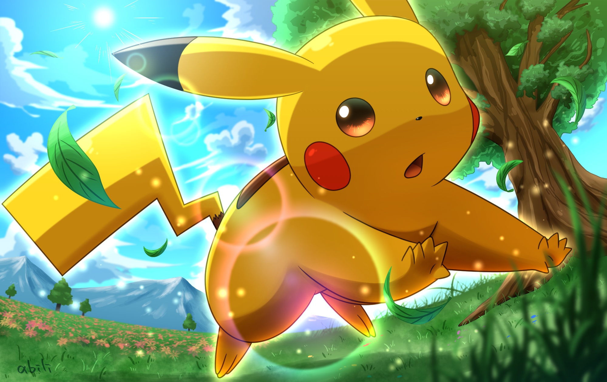 Download Pikachu Anime Pokemon HD Wallpaper by abili