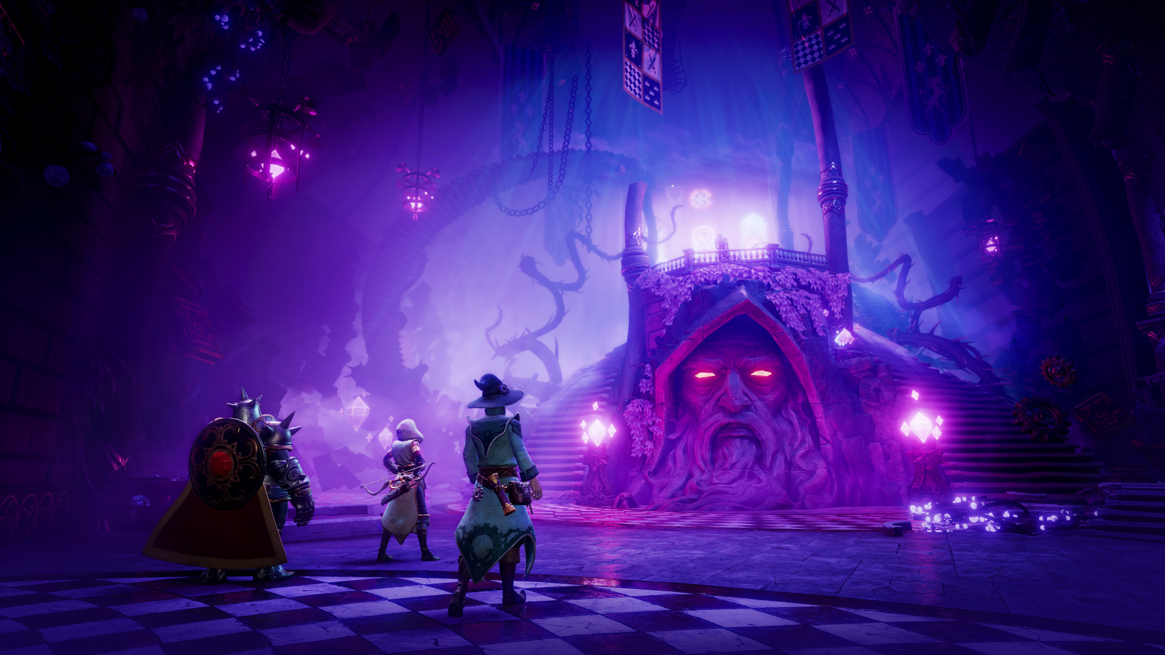 На сколько игроков trine