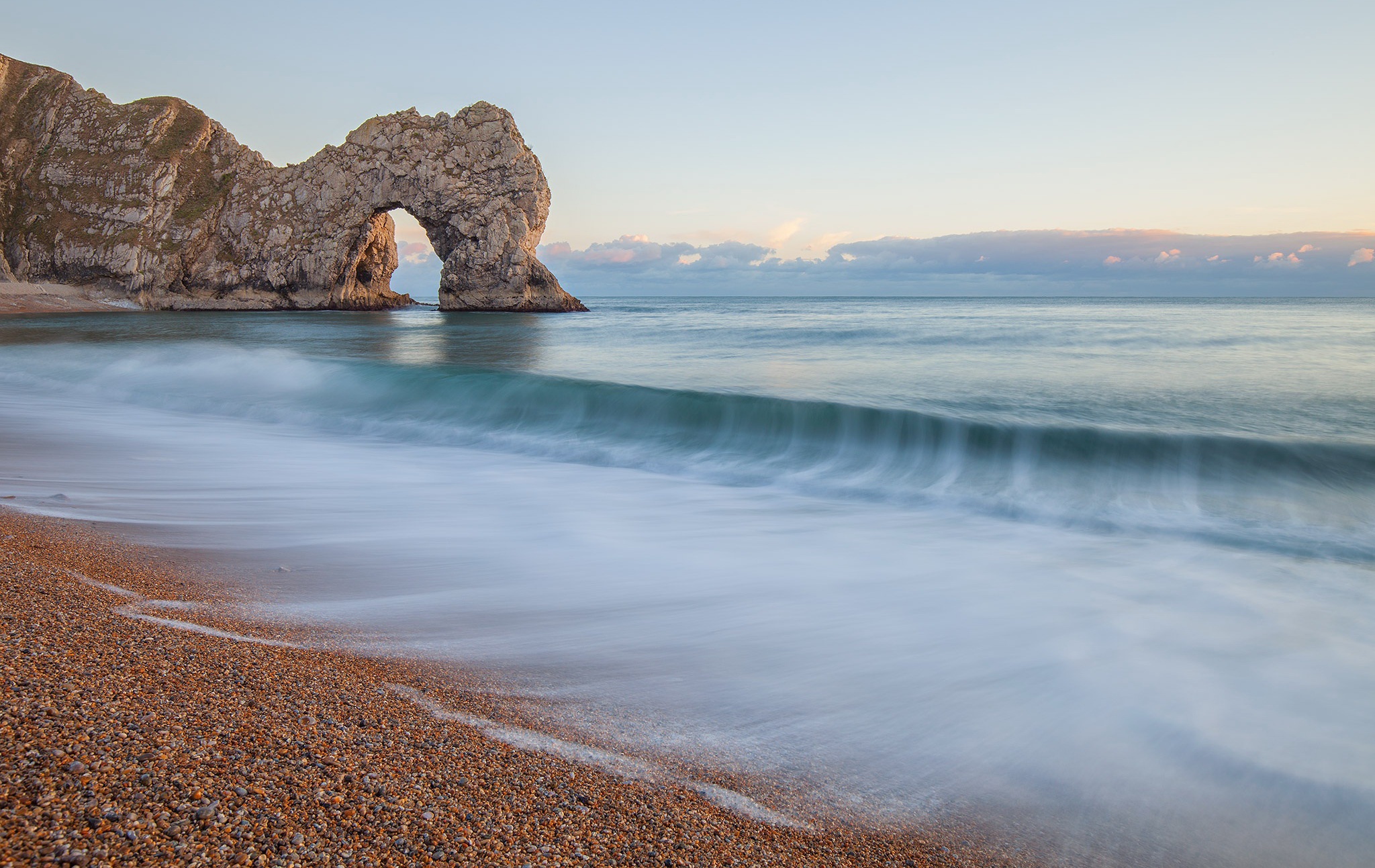 Download Horizon Nature Arch England Durdle Door HD Wallpaper