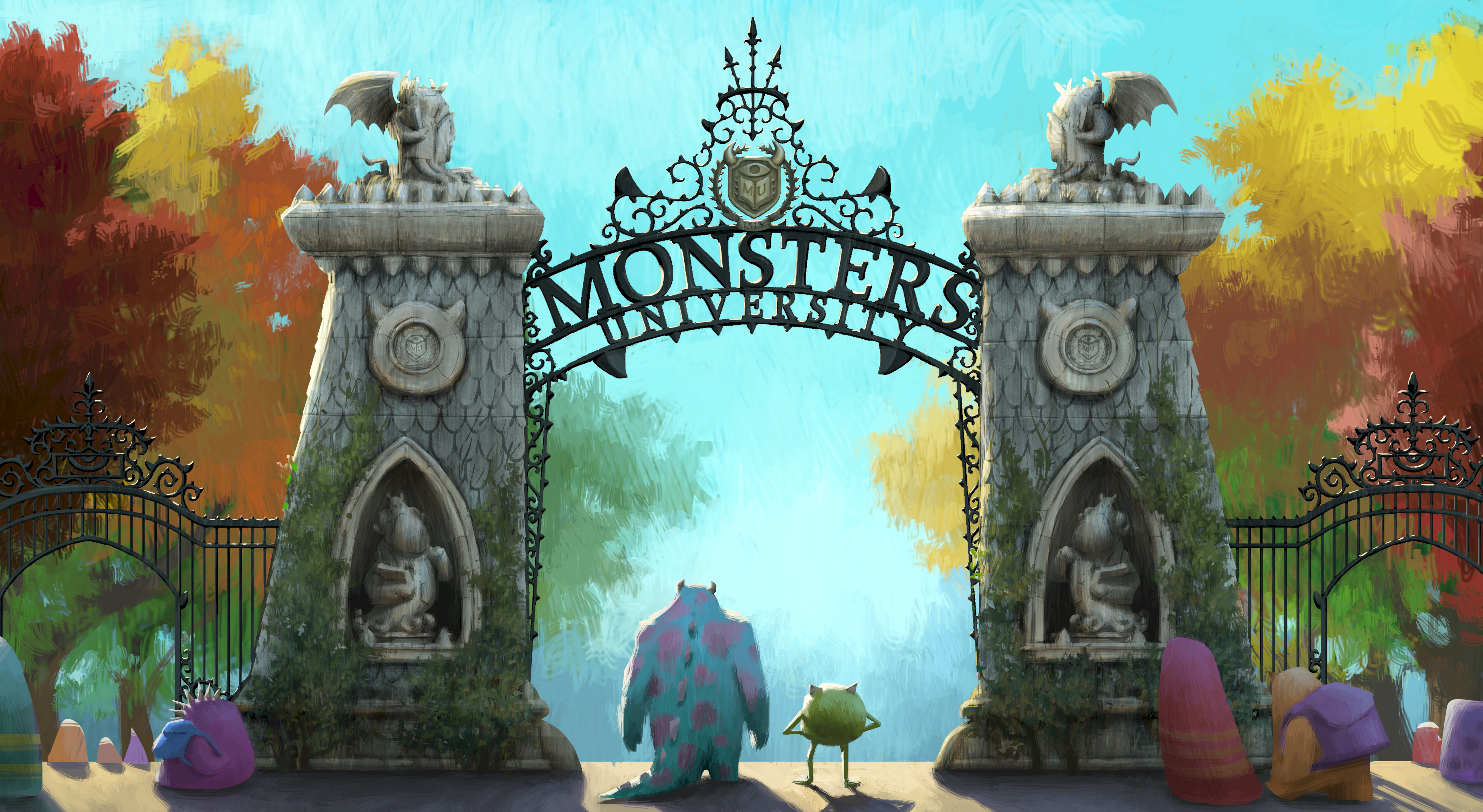 Movie Monsters University 4k Ultra HD Wallpaper