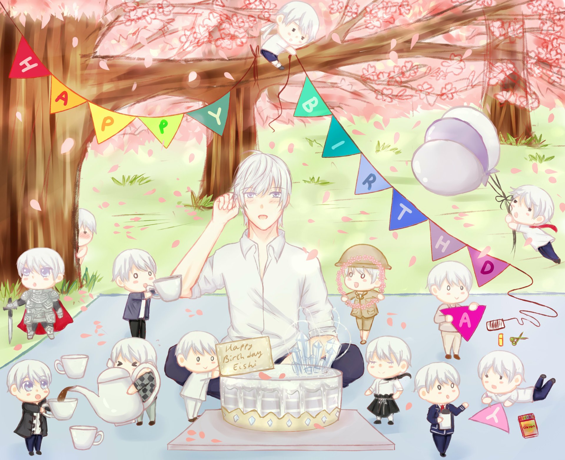 Download Eishi Tsukasa Anime Food Wars: Shokugeki No Soma HD Wallpaper by エイキュン