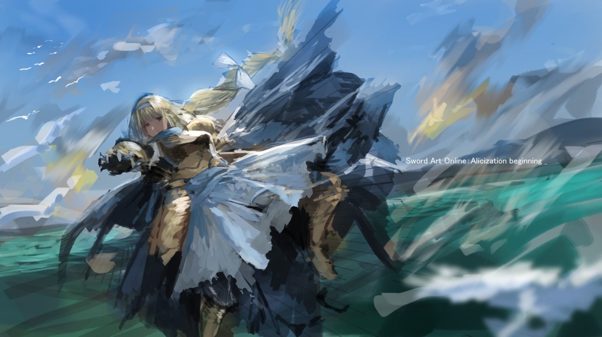 Download Alice Zuberg Anime Sword Art Online: Alicization HD Wallpaper by 藤どら