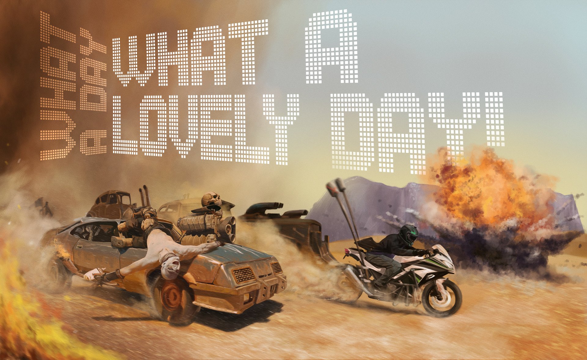 Download Movie Mad Max: Fury Road HD Wallpaper by Asyraf Anuar