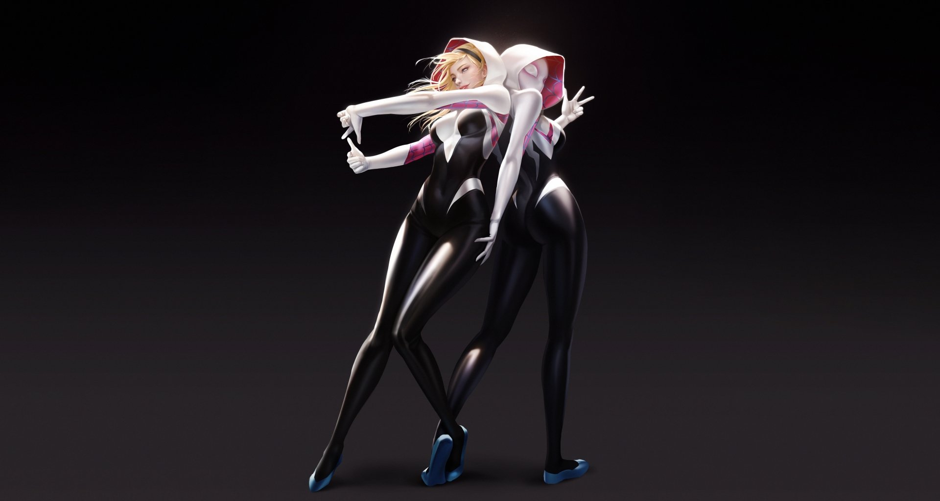 Download Gwen Stacy Blonde Comic Spider-Gwen 4k Ultra HD Wallpaper by