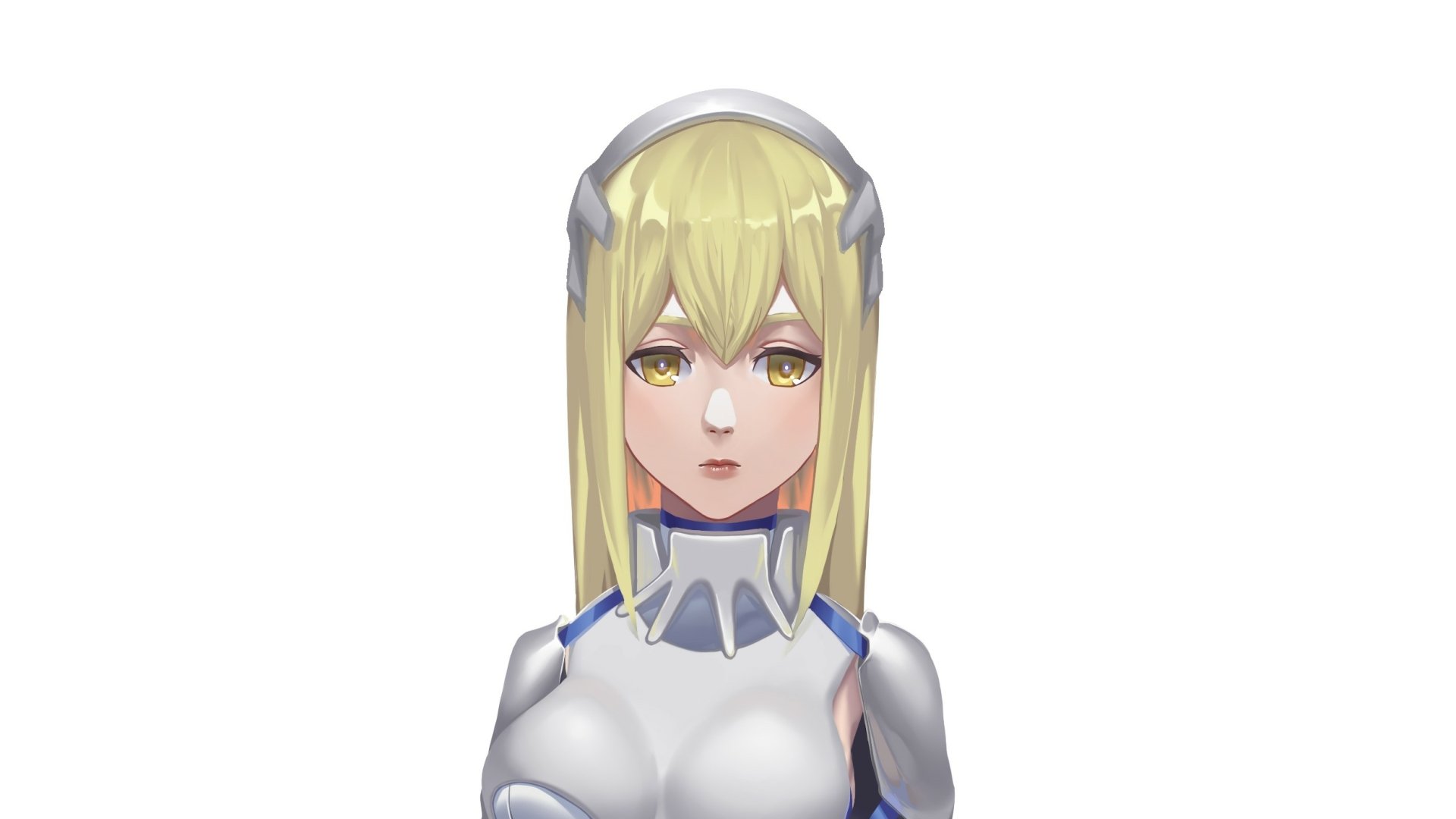 Download Aiz Wallenstein Anime Is It Wrong To Try To Pick Up Girls In A Dungeon? HD Wallpaper by 高光君