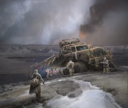 desert child Sci Fi vehicle HD Desktop Wallpaper | Background Image