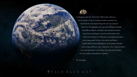  Pale Blue Dot by Erik Stitt