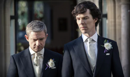 John H. Watson Martin Freeman Benedict Cumberbatch TV Show Sherlock (TV series) HD Desktop Wallpaper | Background Image