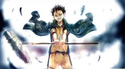 Yū Nishinoya Anime Haikyū!! HD Desktop Wallpaper | Background Image