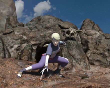 Yugito Nii Anime Naruto HD Desktop Wallpaper | Background Image