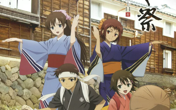 Noe Isurugi Hiromi Yuasa Aiko Andou Nakagami Shinichirō Anime True Tears HD Desktop Wallpaper | Background Image