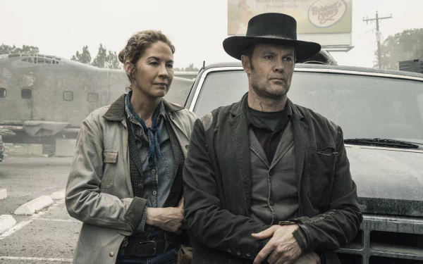 June (Fear the Walking Dead) John Dorie Garret Dillahunt Jenna Elfman TV Show Fear the Walking Dead HD Desktop Wallpaper | Background Image