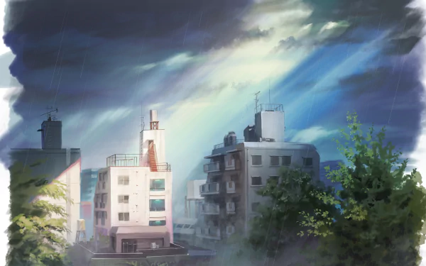 Anime Weathering with You HD Desktop Wallpaper | Background Image