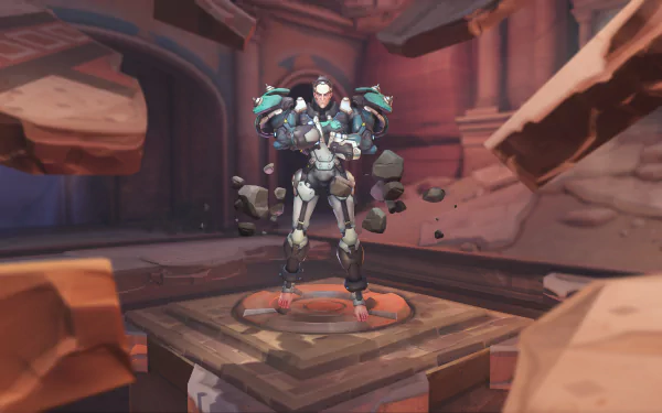 Sigma (Overwatch) video game Overwatch HD Desktop Wallpaper | Background Image
