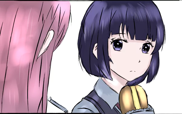 Sanae Ebato Hanabi Yasuraoka Anime Kuzu no honkai HD Desktop Wallpaper | Background Image