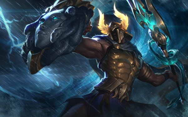 Video Game League Of Legends Pantheon HD Wallpaper | Background Image