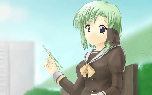 Asa Shigure Anime Shuffle! HD Desktop Wallpaper | Background Image