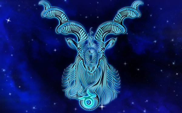  Blue Capricorn the Ram by DarkWorkX