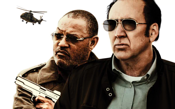 Nicolas Cage Laurence Fishburne movie Running with the Devil HD Desktop Wallpaper | Background Image