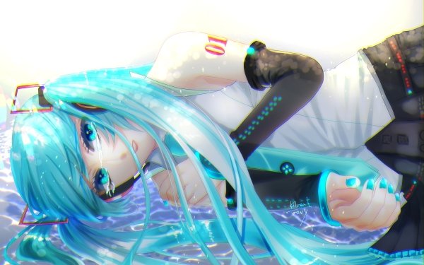 Anime Vocaloid Hatsune Miku HD Wallpaper | Background Image
