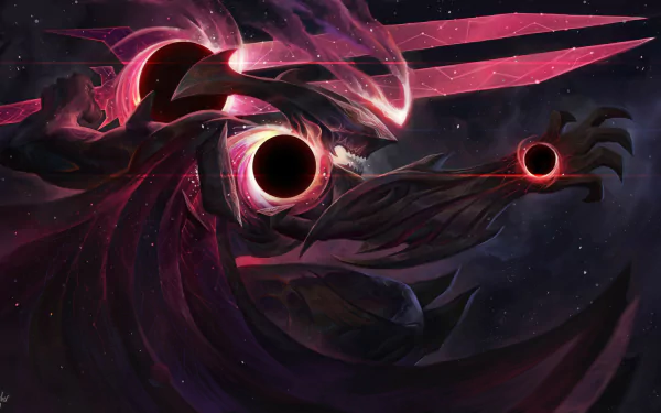  Abyssal Star Aatrox Fanart by Noah Thatcher